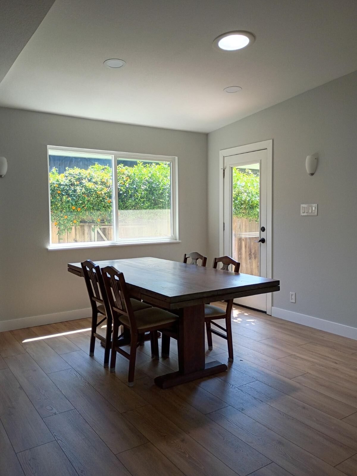Dining room remodel in Benicia featuring updated layout, modern finishes, and natural light